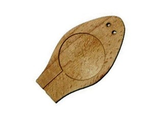 Плашка деревянная на 1 печать