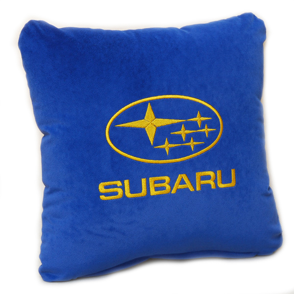 Подушки с логотипом Subaru