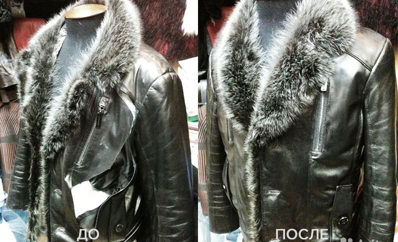 Покраска кожаных курток и реставрация в СПб